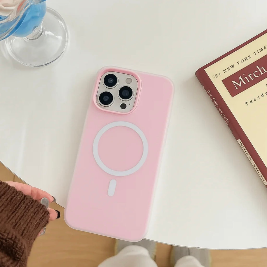 iPhone 16 pro max Oil Mag case | double layer case ￼