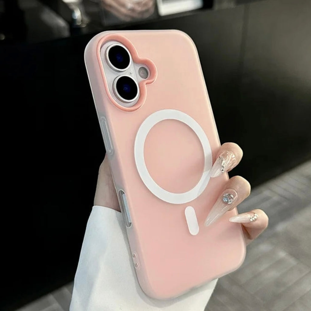 iPhone 16 OIL MAG cases - candle transparent double layer case