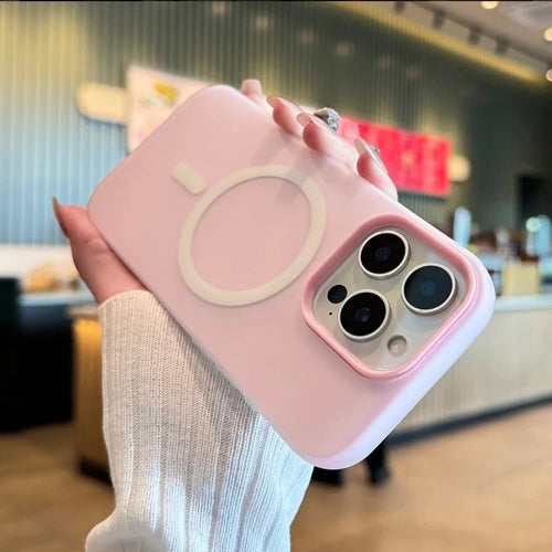 iPhone 16 pro max Oil Mag case | double layer case ￼