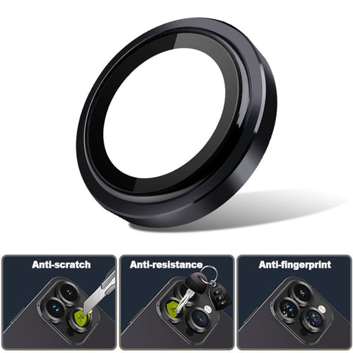 Aluminum Alloy Camera Protective Film Color Lens Tempered Glass Screen Protector for iPhones Lens Protector
